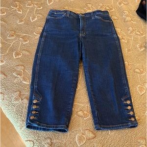 Woman Jean Capris Pants